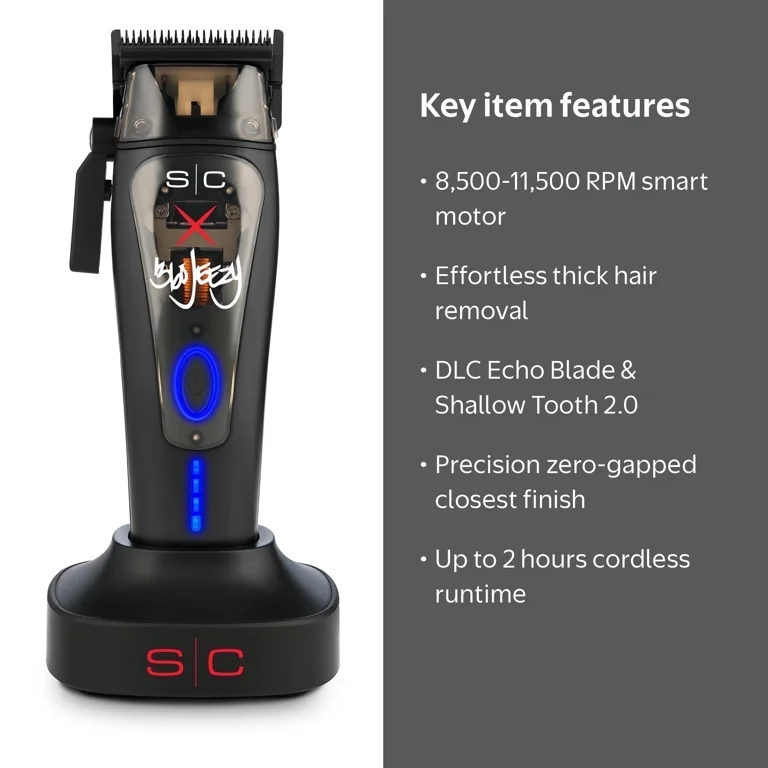 Tông Đơ StyleCraft x 360 Jeezy Cordless Vector Motor 
