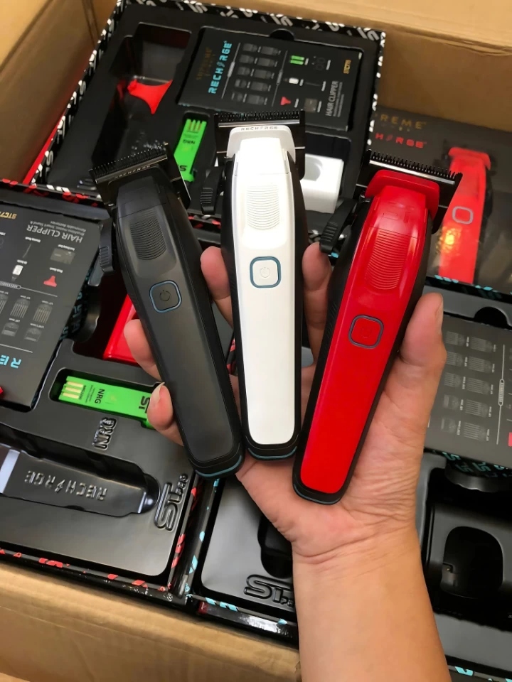 Tông Đơ Supreme Trimmer Recharge White Fade Blade – Pin Rời, Motor Brushless