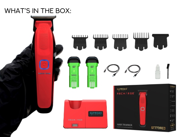 Chấn Viền Supreme Trimmer T-Shaper Recharge Red