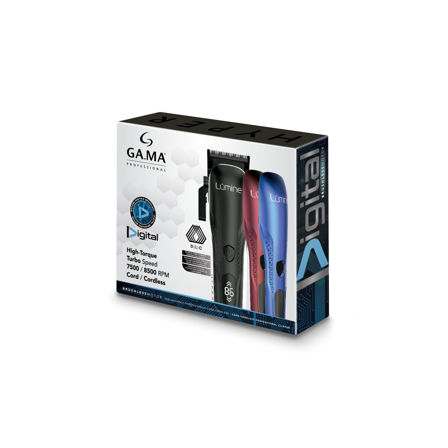 Tông Đơ GAMA Italy Lumine Hyper Clipper