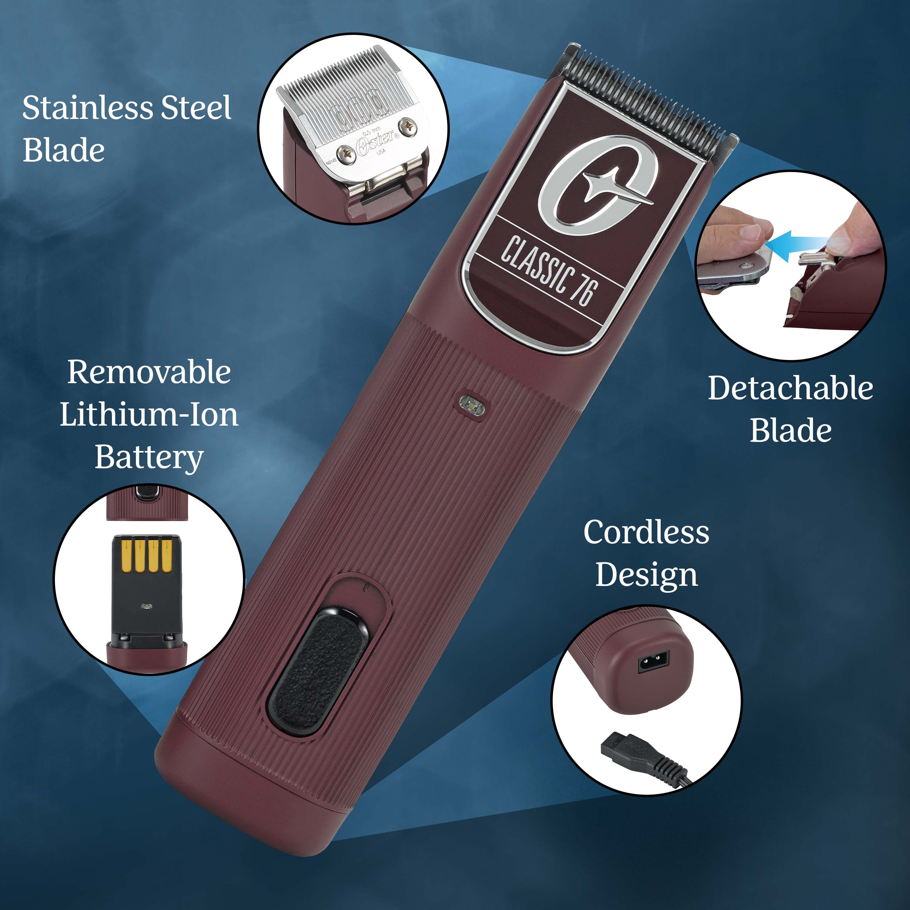 Tông Đơ OSTER 76 Cordless Clipper