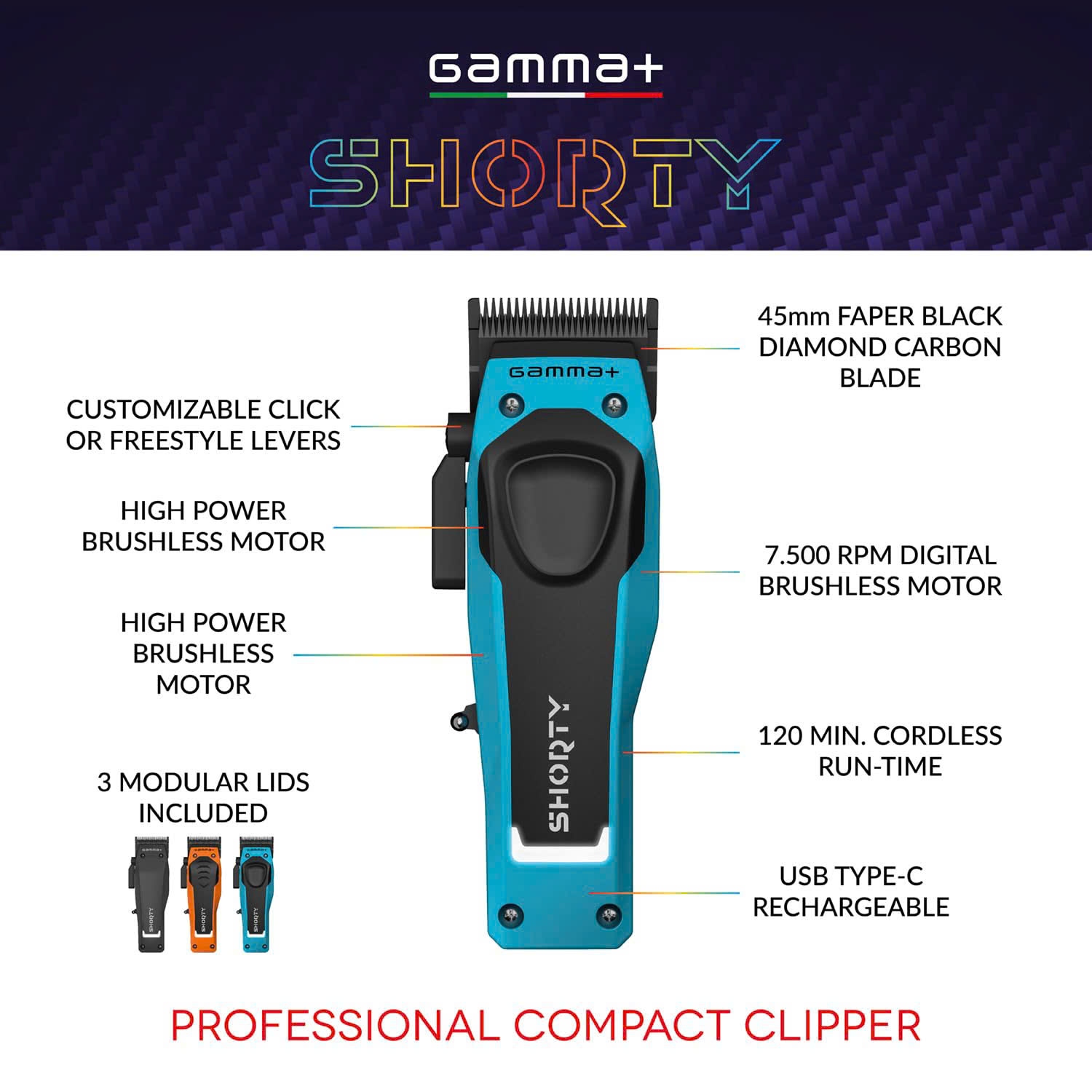 Tông Đơ Gamma Shorty Clipper