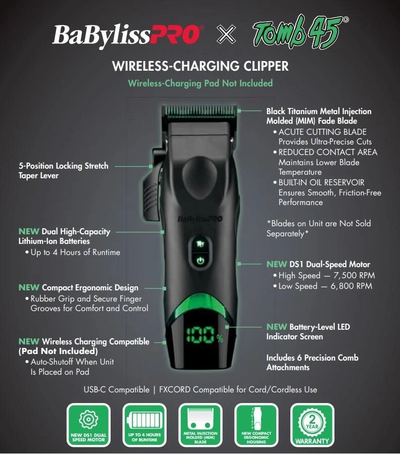 Tông Đơ BabylissPro Tomb45 Clipper