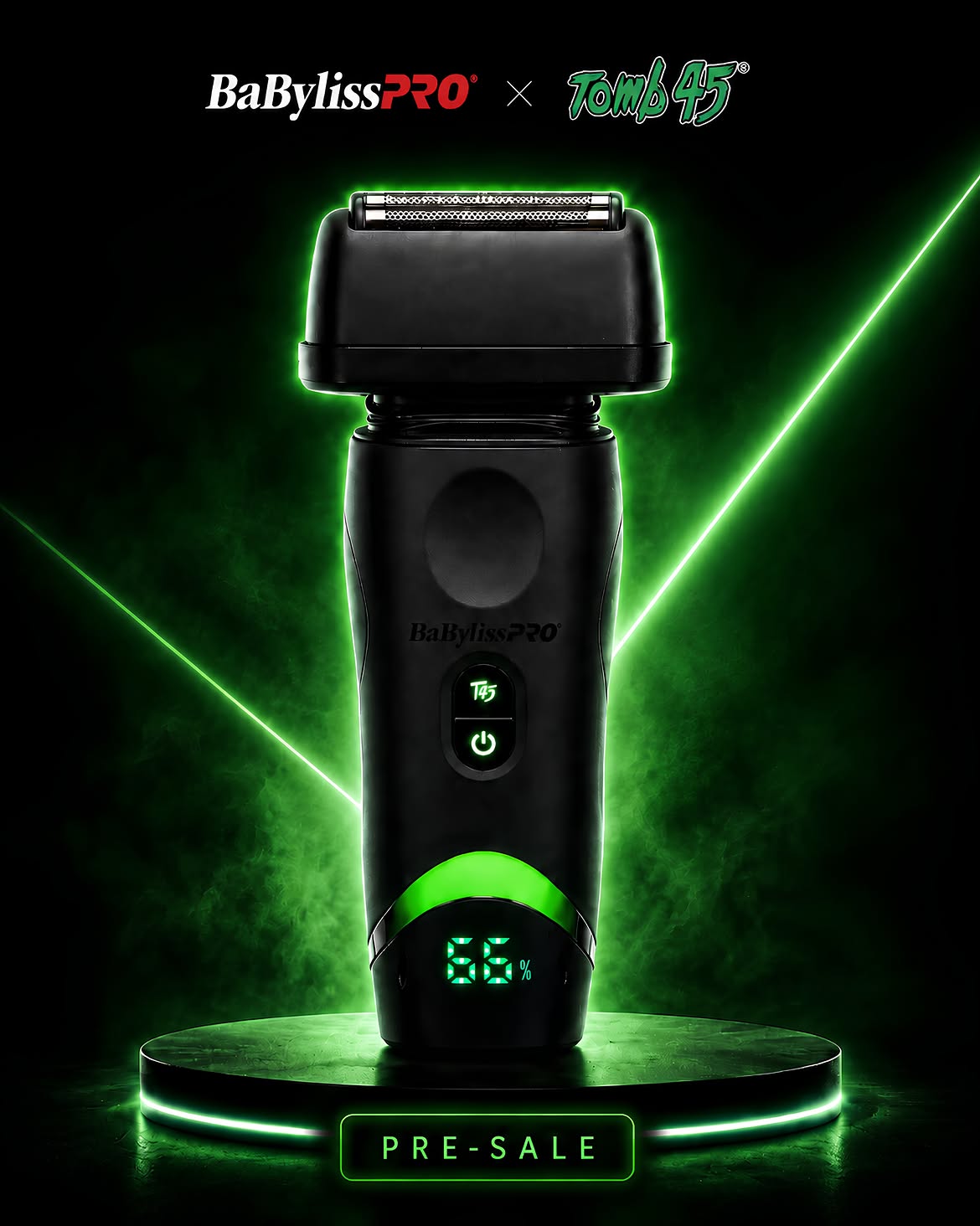Máy Cạo Khô BaBylissPRO x Tomb45 Double Foil Shaver 