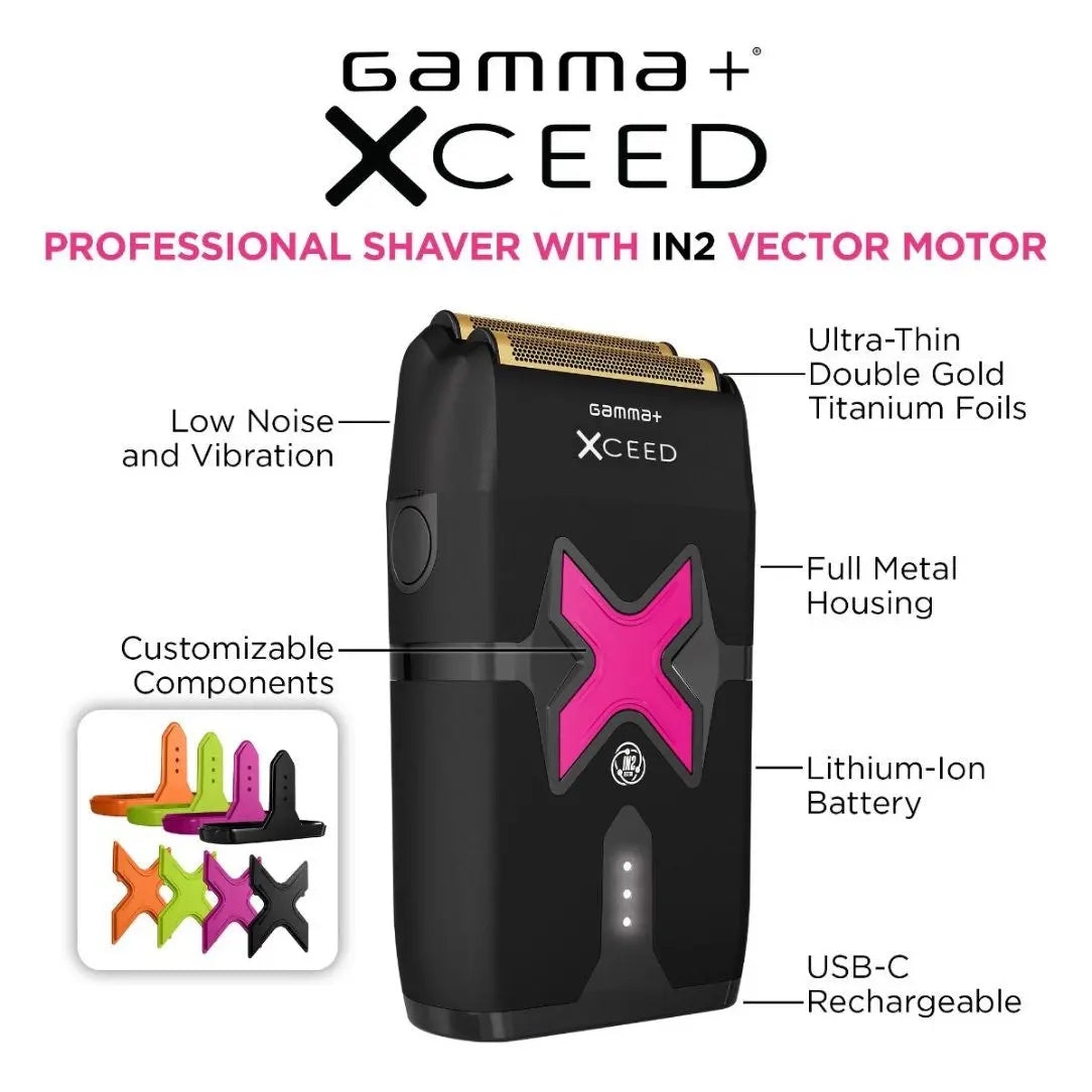 Máy Cạo Khô Gamma+ Xceed Vector Motor Shaver