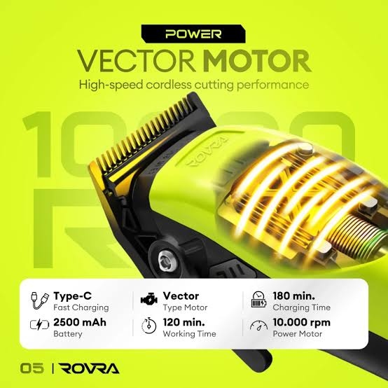 Tông Đơ Rovra SuperCut RT77 Vector Motor 