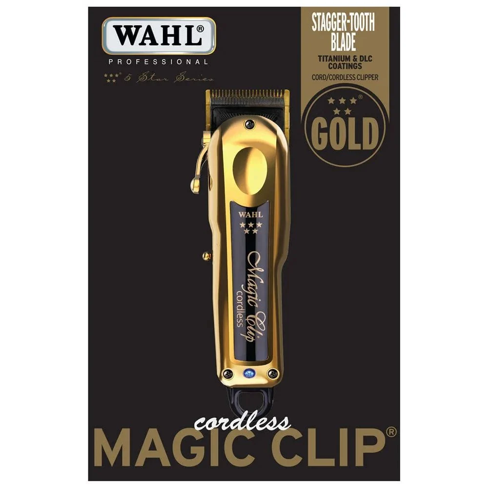Tông Đơ Wahl 5-Star Gold Cordless Magic Clip - Nội Địa Mỹ 